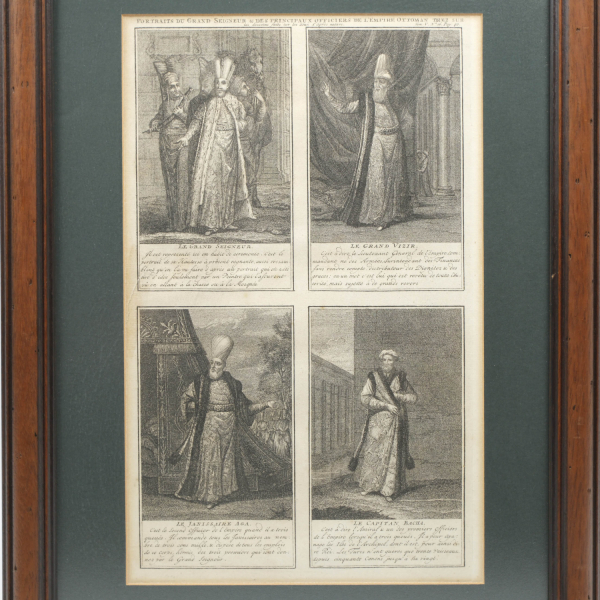 Portraits du Grand Seigneur et des Principaux Officiers de l’Empire Ottoman